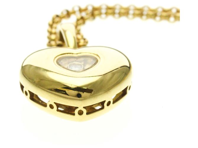 Collana Cuore Happy Diamonds Chopard 79/2924 D'oro - vista 4