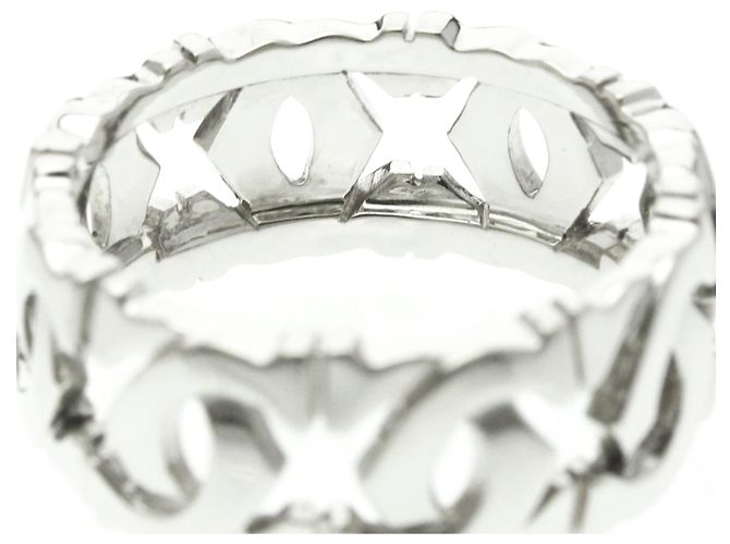 Cartier Entrelacé Ring aus 18K Weißgold Silber - Ansicht 6