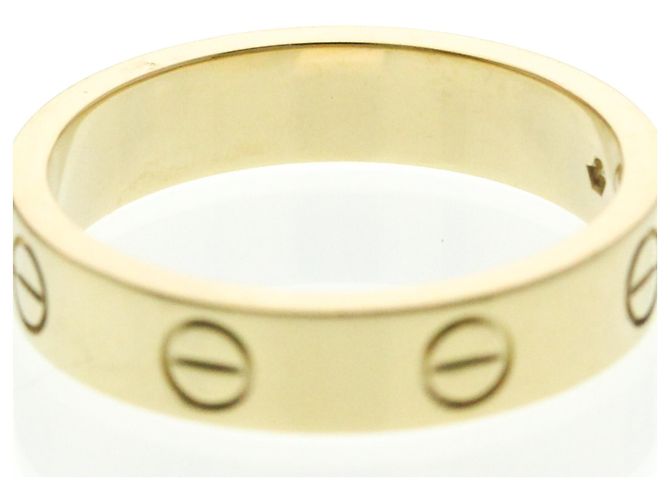 Cartier Mini Love Ring mit 1 Diamant Golden - Ansicht 7