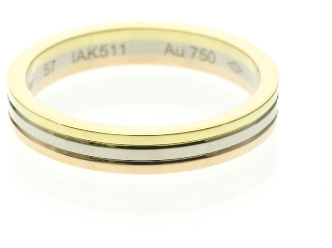 Anello in oro multicolore Cartier Vendôme D'oro - vista 4
