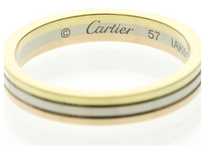 Anello in oro multicolore Cartier Vendôme D'oro - vista 5