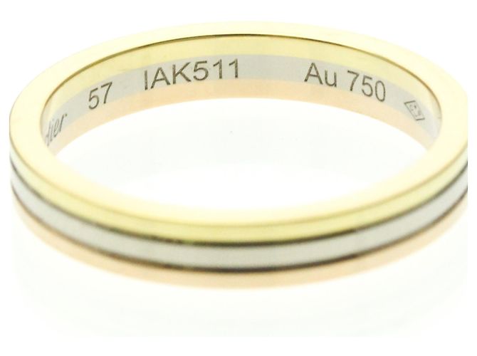 Anello in oro multicolore Cartier Vendôme D'oro - vista 6