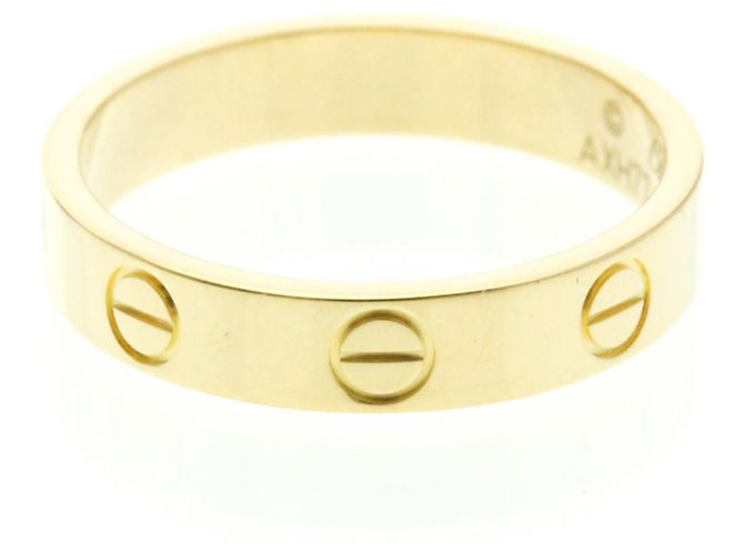 Anello Mini Love Cartier in Oro Giallo D'oro - vista 2