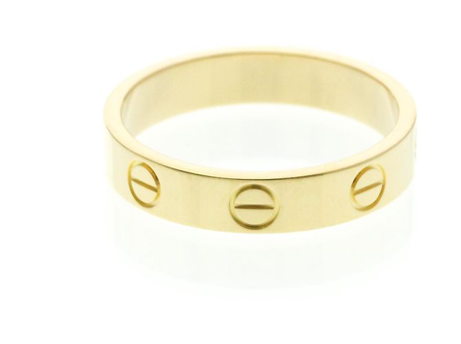Anello Mini Love Cartier in Oro Giallo D'oro - vista 3