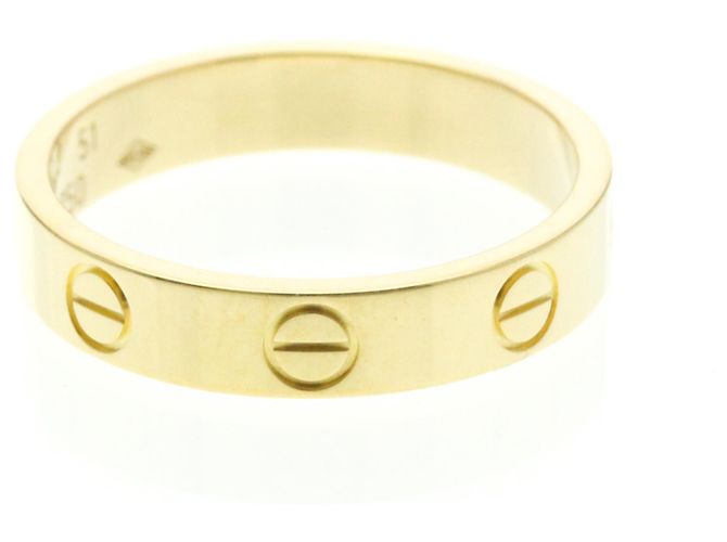 Anello Mini Love Cartier in Oro Giallo D'oro - vista 4