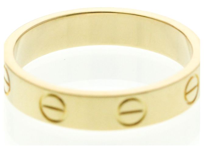 Anello Mini Love Cartier in Oro Giallo D'oro - vista 7