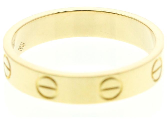 Anello Mini Love Cartier in Oro Giallo D'oro - vista 8