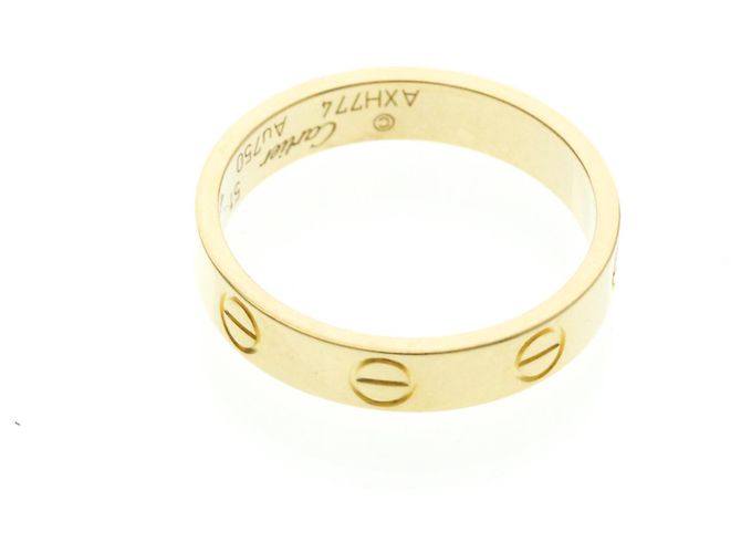 Anello Mini Love Cartier in Oro Giallo D'oro - vista 9