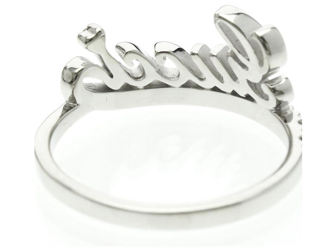 Anello in diamante con logo Gucci Argento - vista 7