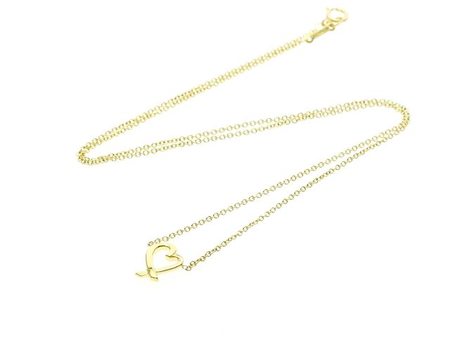 Tiffany & Co Collana Pendente Cuore Amante Tiffany D'oro - vista 12