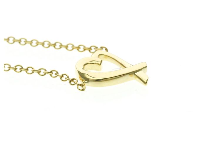 Tiffany & Co Collana Pendente Cuore Amante Tiffany D'oro - vista 5