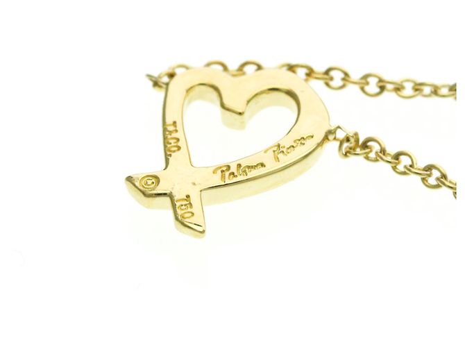 Tiffany & Co Collana Pendente Cuore Amante Tiffany D'oro - vista 7