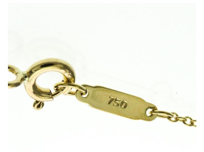 Tiffany & Co Tiffany 18K Gelbgold Schmetterling Anhänger Halskette Golden - Ansicht 10