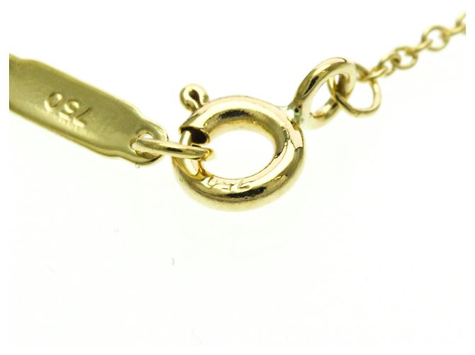 Tiffany & Co Tiffany 18K Gelbgold Schmetterling Anhänger Halskette Golden - Ansicht 11