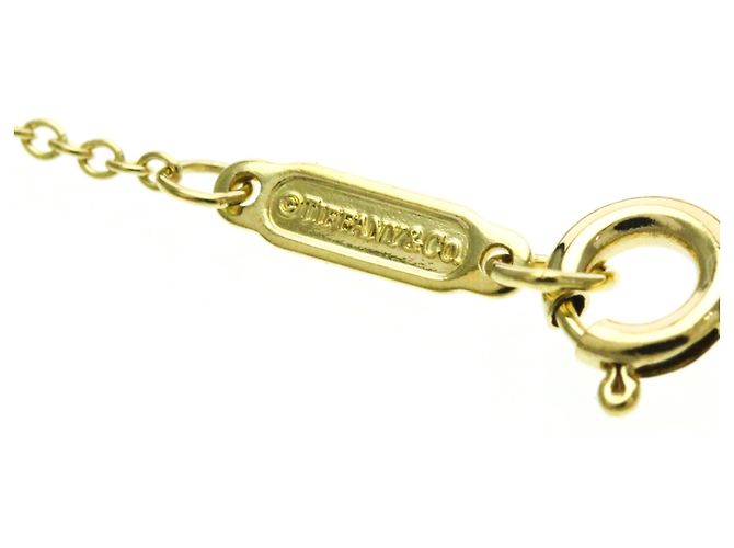 Tiffany & Co Tiffany 18K Gelbgold Schmetterling Anhänger Halskette Golden - Ansicht 8