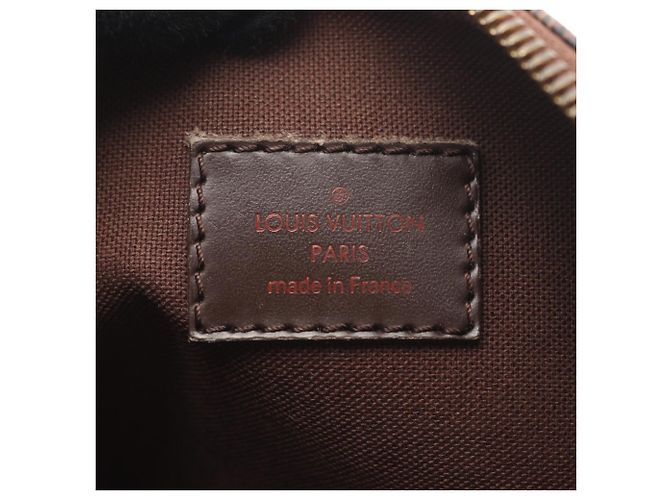 Borsa a Spalla Pochette Bosphore Louis Vuitton Marrone Damier ebene - vista 4