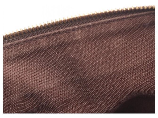 Borsa a Spalla Pochette Bosphore Louis Vuitton Marrone Damier ebene - vista 6