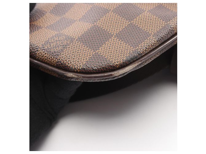 Borsa a Spalla Pochette Bosphore Louis Vuitton Marrone Damier ebene - vista 9