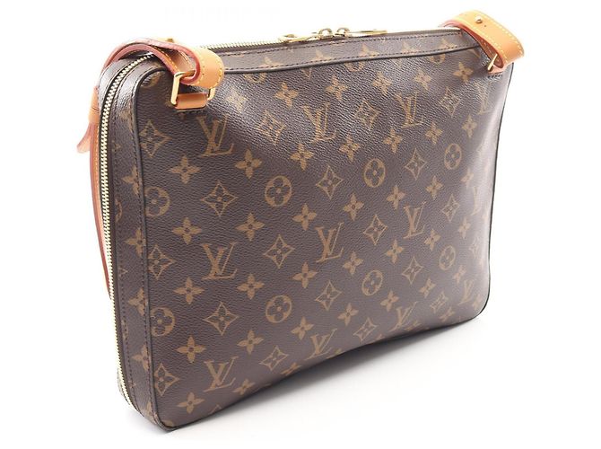 Bolso Mensajero MM Legacy Soft Trunk Louis Vuitton Castaño Monograma - vista 2