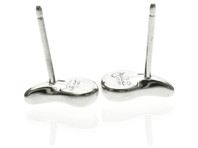 Tiffany & Co Orecchini a goccia in platino Tiffany Argento - vista 10