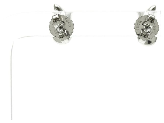 Tiffany & Co Orecchini a goccia in platino Tiffany Argento - vista 2