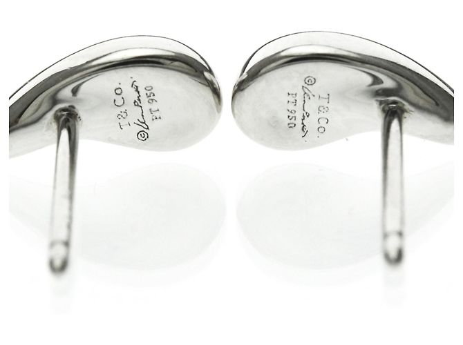 Tiffany & Co Orecchini a goccia in platino Tiffany Argento - vista 8
