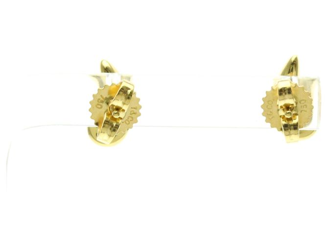 Tiffany & Co Tiffany Teardrop Stud Earrings in 18K Yellow Gold Golden - view 2