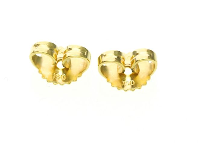 Tiffany & Co Tiffany Teardrop Stud Earrings in 18K Yellow Gold Golden - view 3