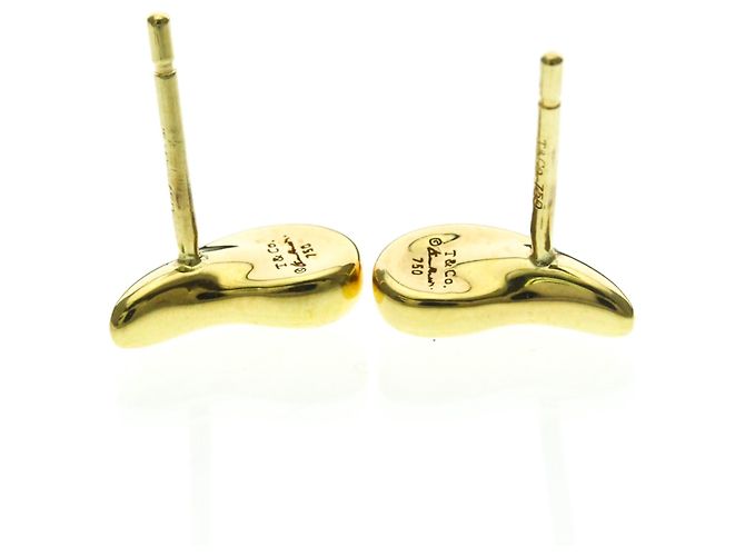 Tiffany & Co Tiffany Teardrop Stud Earrings in 18K Yellow Gold Golden - view 9
