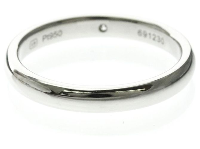 Bague de mariage en platine Harry Winston - vue 3
