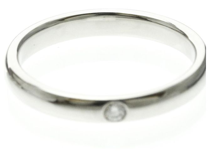 Bague de mariage en platine Harry Winston - vue 5