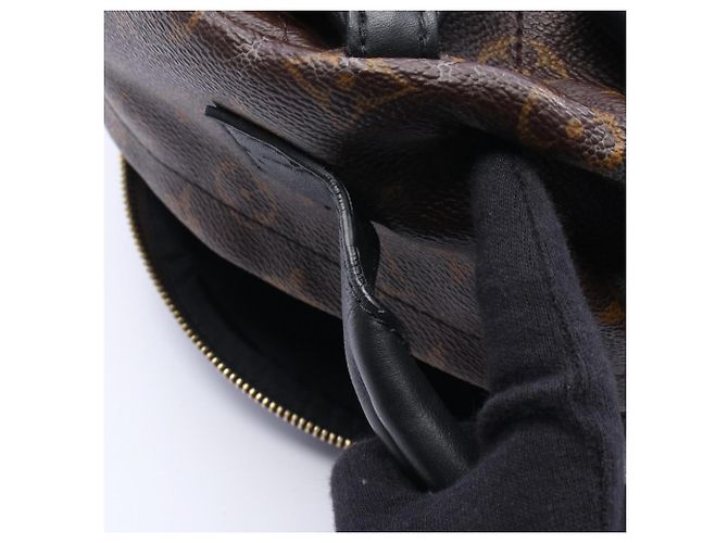 Zaino Palm Springs PM Louis Vuitton Marrone Monogramma - vista 7