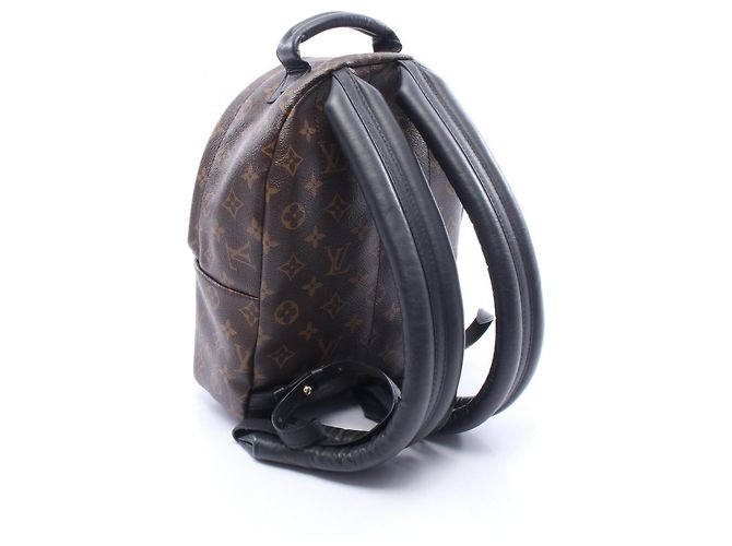 Zaino/borsa Palm Springs PM Monogram Louis Vuitton Marrone Nero Monogramma - vista 2