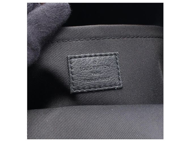 Zaino/borsa Palm Springs PM Monogram Louis Vuitton Marrone Nero Monogramma - vista 4