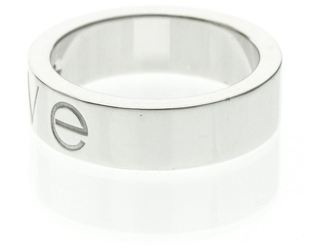 Cartier Love Ring Weihnachts-Sonderedition 1P Diamantring Silber - Ansicht 2