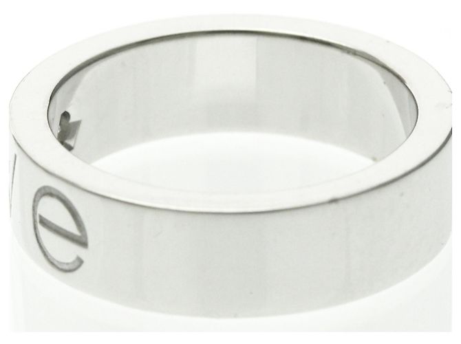 Cartier Love Ring Weihnachts-Sonderedition 1P Diamantring Silber - Ansicht 6