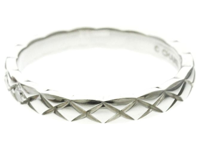 Chanel Coco Crush Ring Mini Modell 5P Diamant Silber - Ansicht 2