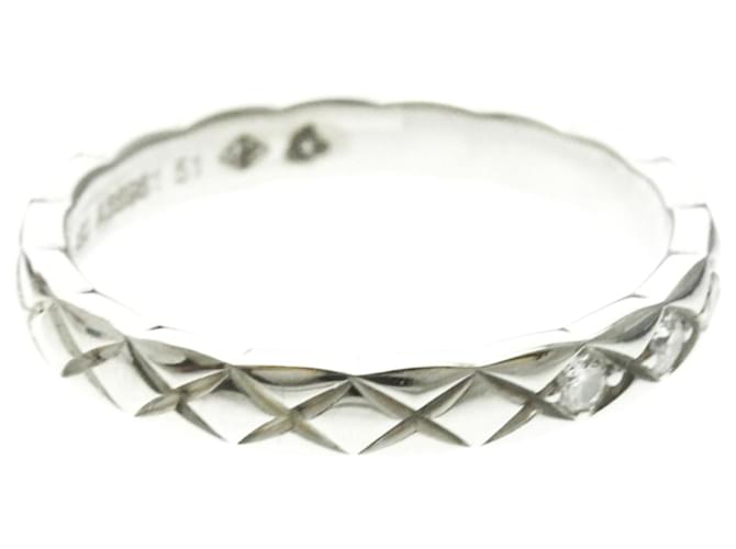 Chanel Coco Crush Ring Mini Modell 5P Diamant Silber - Ansicht 4