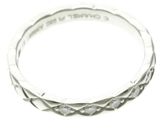 Chanel Coco Crush Ring Mini Modell 5P Diamant Silber - Ansicht 9