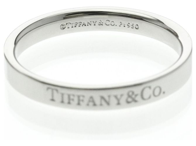 Tiffany & Co Anello piatto Tiffany in platino Argento - vista 5