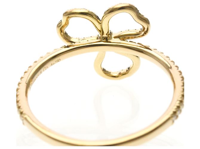 Tiffany & Co Offener Diamant-Ring Papierblume Tiffany Golden - Ansicht 7