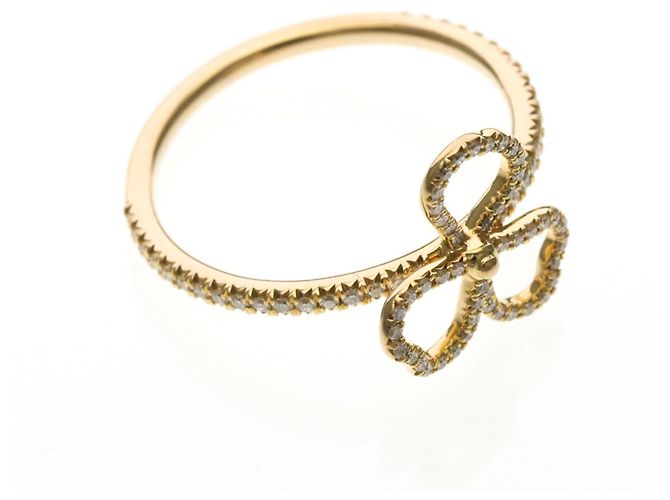 Tiffany & Co Offener Diamant-Ring Papierblume Tiffany Golden - Ansicht 9
