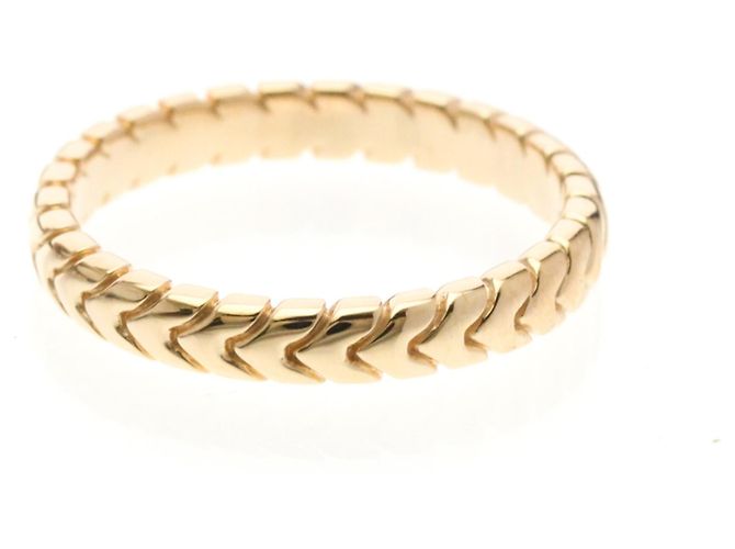 Bulgari Anello Spiga in Oro Rosa Bvlgari D'oro - vista 2
