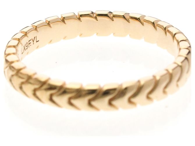 Bulgari Anello Spiga in Oro Rosa Bvlgari D'oro - vista 7