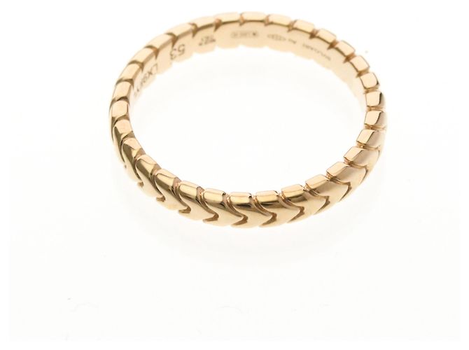 Bulgari Anello Spiga in Oro Rosa Bvlgari D'oro - vista 9