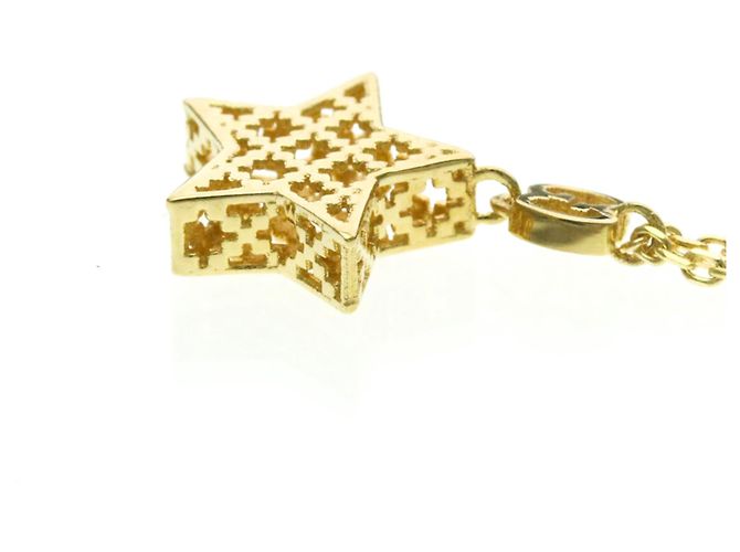 Collana Pendente Stella Diamantissima di Gucci D'oro - vista 3