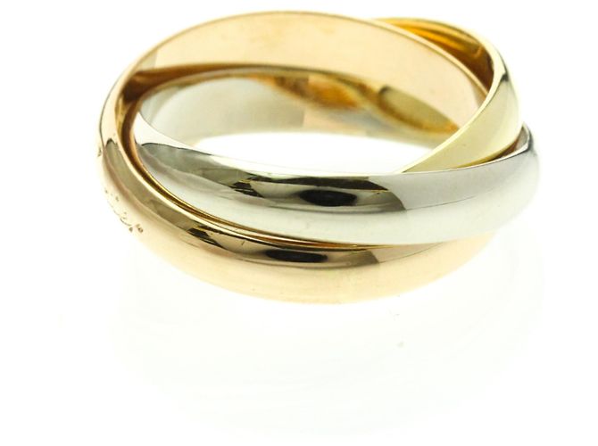 Anello Trinity di Cartier D'oro - vista 2