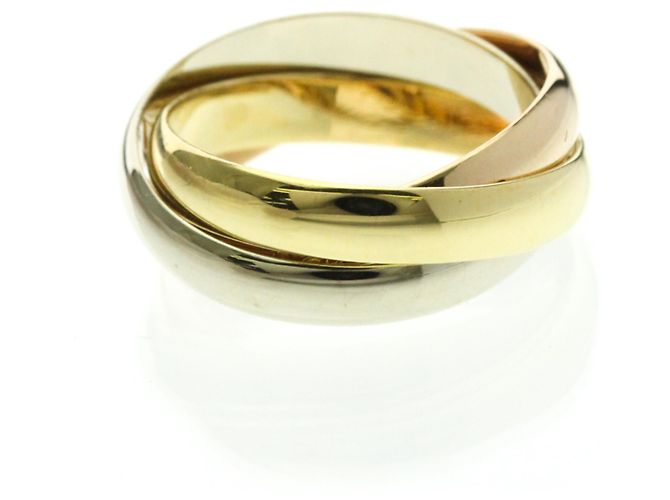 Anello Trinity di Cartier D'oro - vista 4