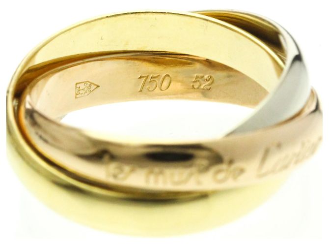 Anello Trinity di Cartier D'oro - vista 7