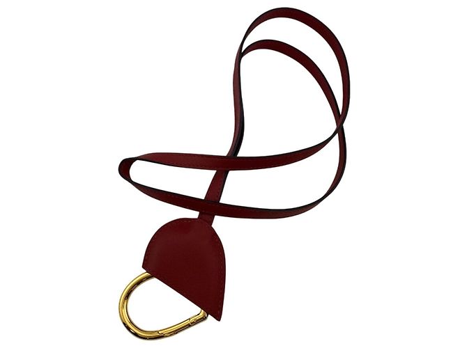 Hermès Collana a Catena Au Coeur du Fauve HERMES Rosso - vista 2